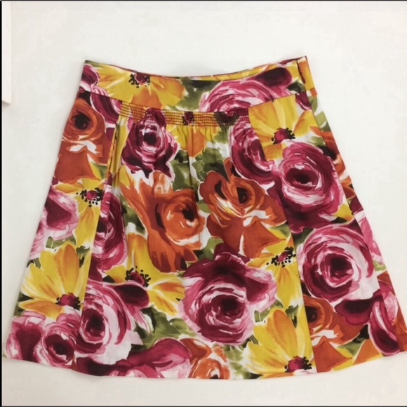 Anthropologie by odille skirt Floral print Size 4 - Picture 3 of 7